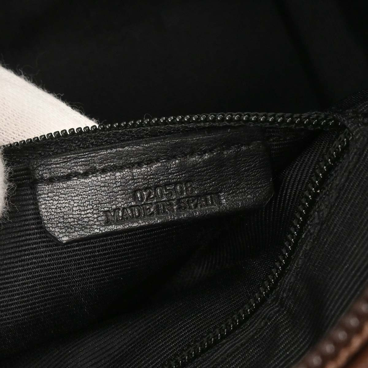 Loewe Amazona Bag Leather, BROWN, LEATHER, Handbag