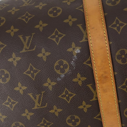 Louis Vuitton Keepall Bag Monogram Canvas, BROWN, CANVAS, Handbag
