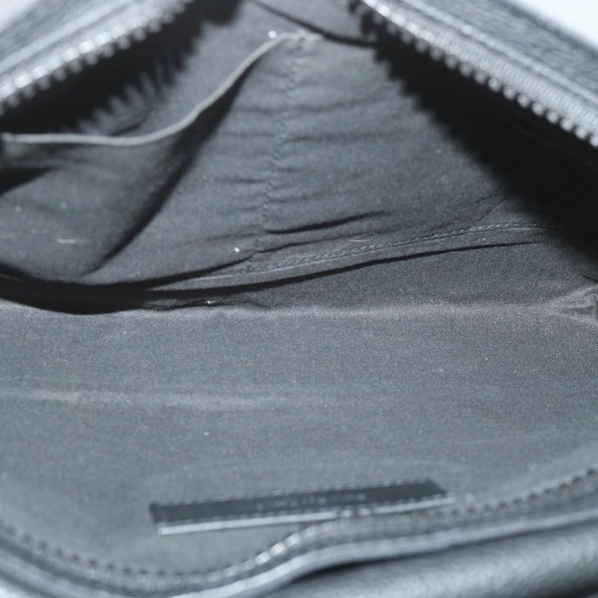 Balenciaga Vintage Pouch Leather, BLACK, CANVAS, Clutche & pouche