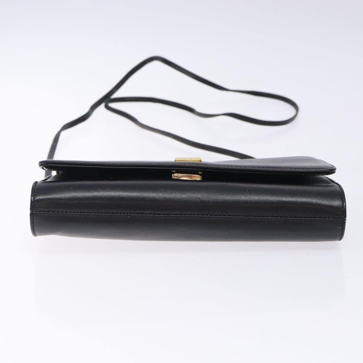 Givenchy Vintage 4G shoulder bag Leather, BLACK, LEATHER, Shoulder bag