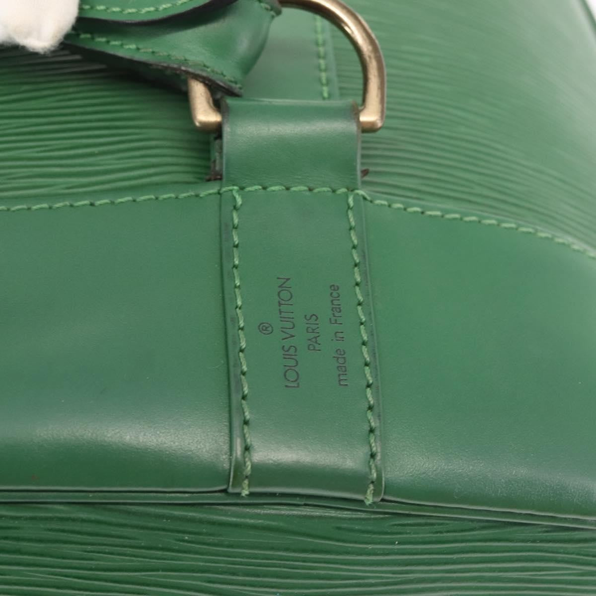 Louis Vuitton Randonnee Backpack Epi Leather, GREEN, LEATHER, Shoulder bag