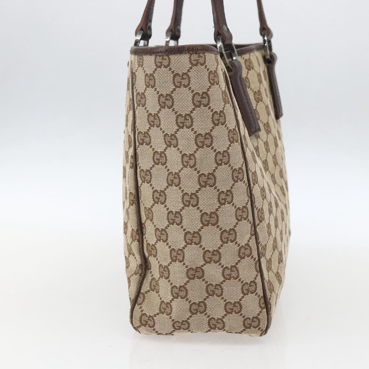 Gucci Vintage Open Tote GG Canvas, BEIGE, CANVAS, Tote bag