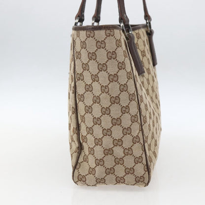 Gucci Vintage Open Tote GG Canvas, BEIGE, CANVAS, Tote bag