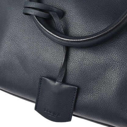 Loewe Amazona NM Bag Leather, NAVY, LEATHER, Handbag