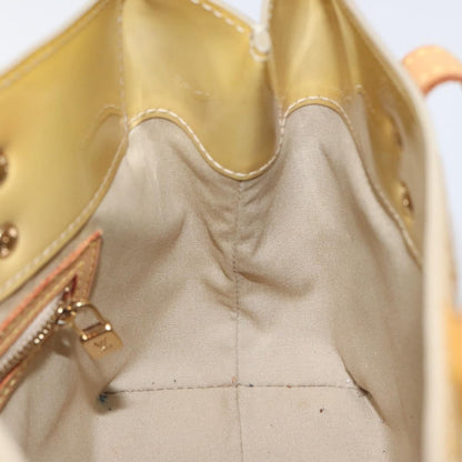 Louis Vuitton Reade Handbag Monogram Vernis, BEIGE, PATENT_LEATHER, Handbag