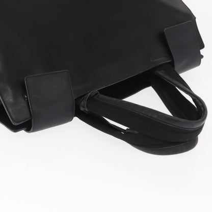 Prada Vintage Briefcase Leather, BLACK, LEATHER, Briefcase