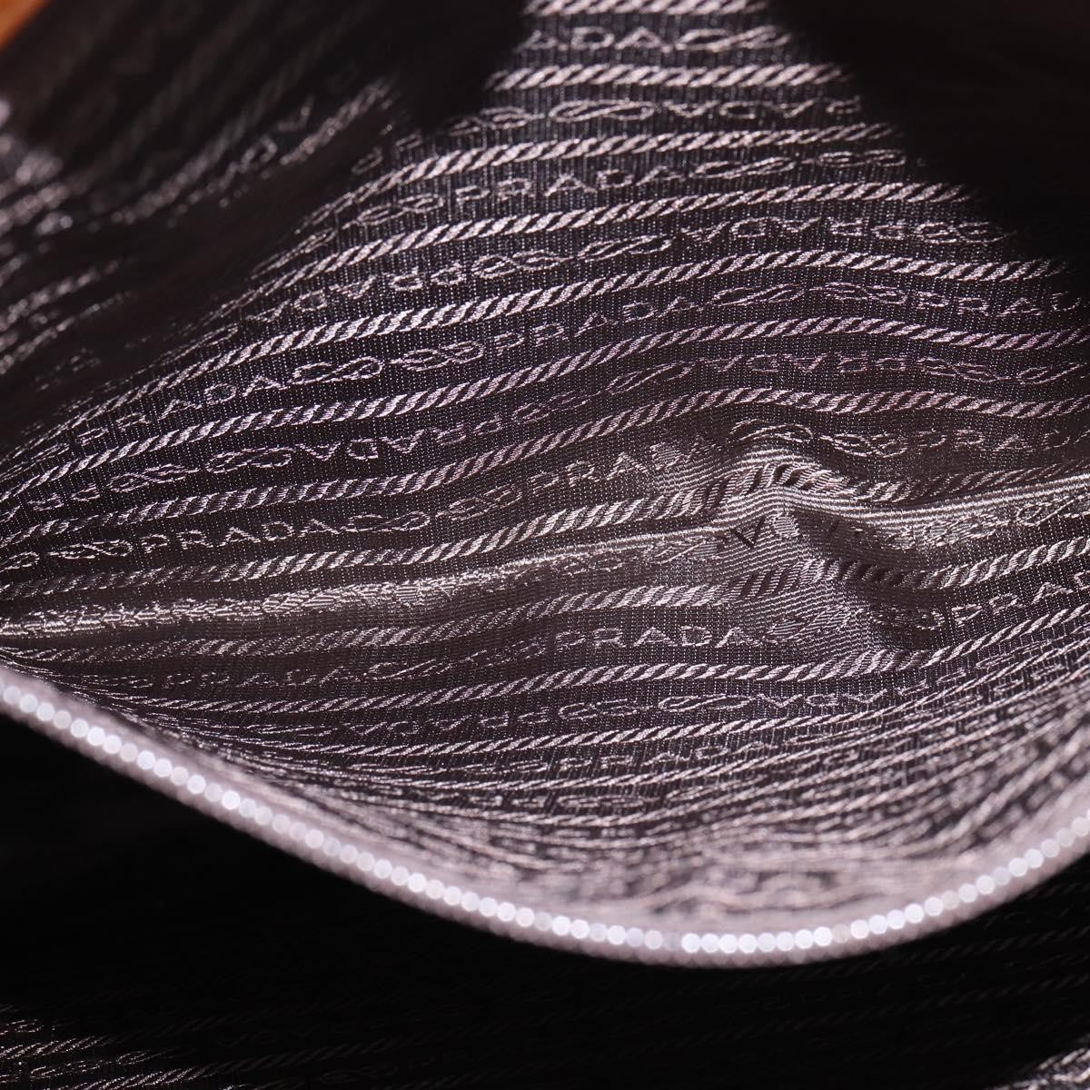 Prada Lux Convertible Open Tote Canvas and leather, BEIGE, CANVAS, Tote bag