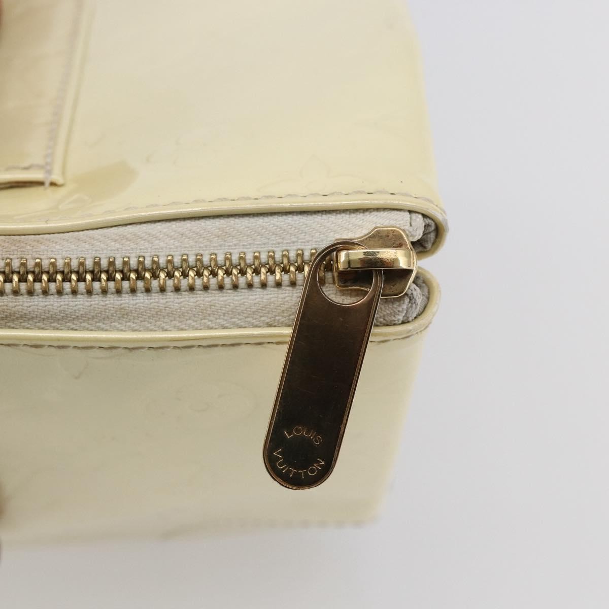 Louis Vuitton Rosewood Avenue Handbag Monogram Vernis, BEIGE, PATENT_LEATHER, Handbag