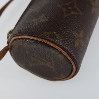 Louis Vuitton Papillon Pochette Monogram Canvas, BROWN, CANVAS, Clutche & pouche