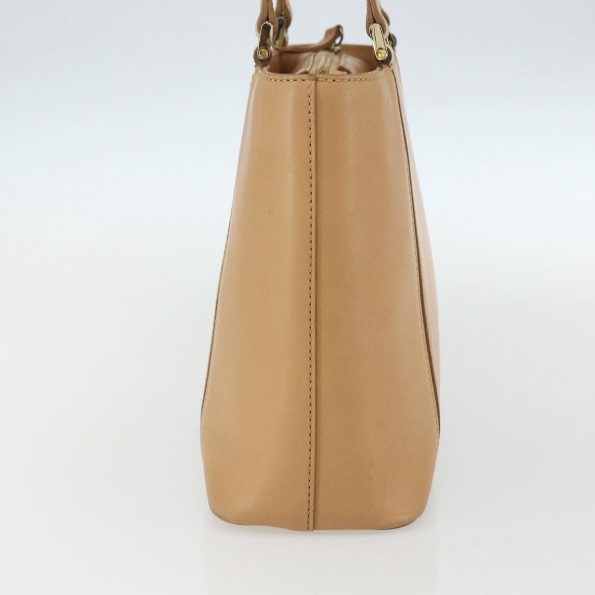 Burberry Vintage Handbag Leather, BEIGE, LEATHER, Handbag