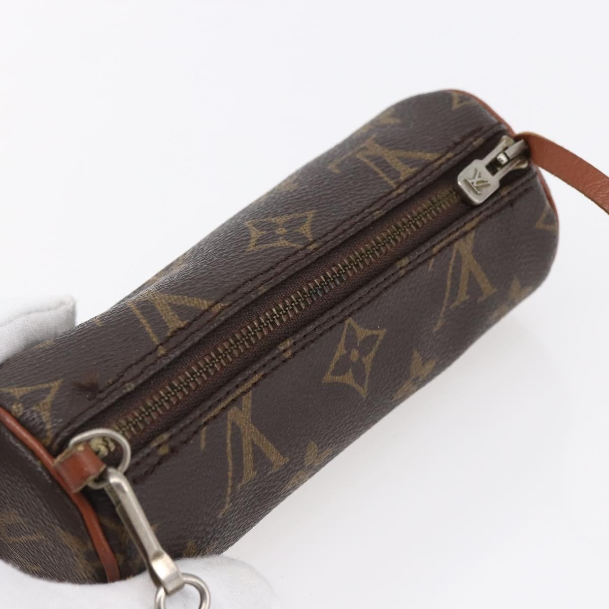 Louis Vuitton Papillon Pochette Monogram Canvas, BROWN, CANVAS, Clutche & pouche