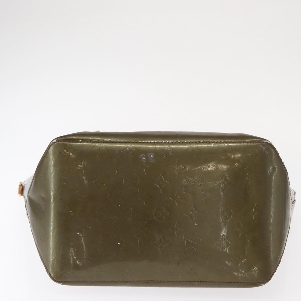 Louis Vuitton Bellevue Handbag Monogram Vernis, BROWN, PATENT_LEATHER, Tote bag