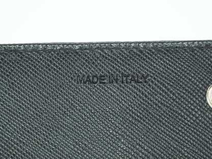 Prada Continental Wallet Tessuto, BLACK, NYLON, Wallets