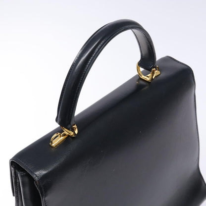 Gucci Lady Lock Leather, NAVY, LEATHER, Handbag