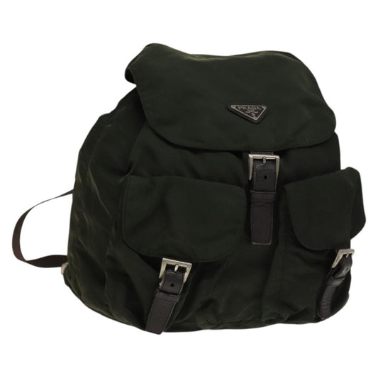 Prada Sac à dos Re-nylon nylon, KHAKI, NYLON, Backpack