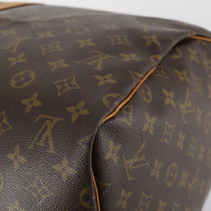 Louis Vuitton Keepall Bandouliere Bag Monogram Canvas, BROWN, CANVAS, Travel bag