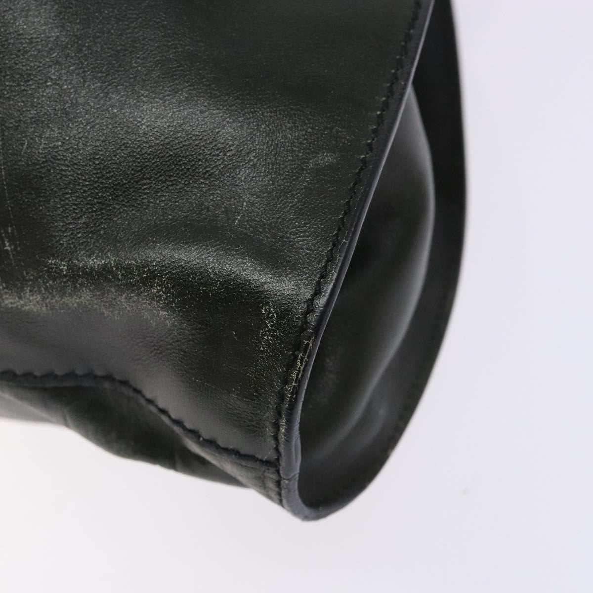 Gucci Vintage Handbag Leather, KHAKI, LEATHER, Handbag