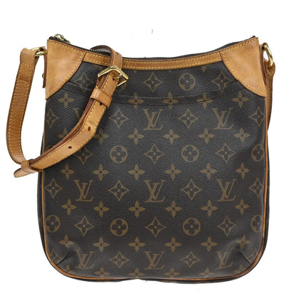 Louis Vuitton Odeon Handbag Monogram Canvas, BROWN, CANVAS, Shoulder bag