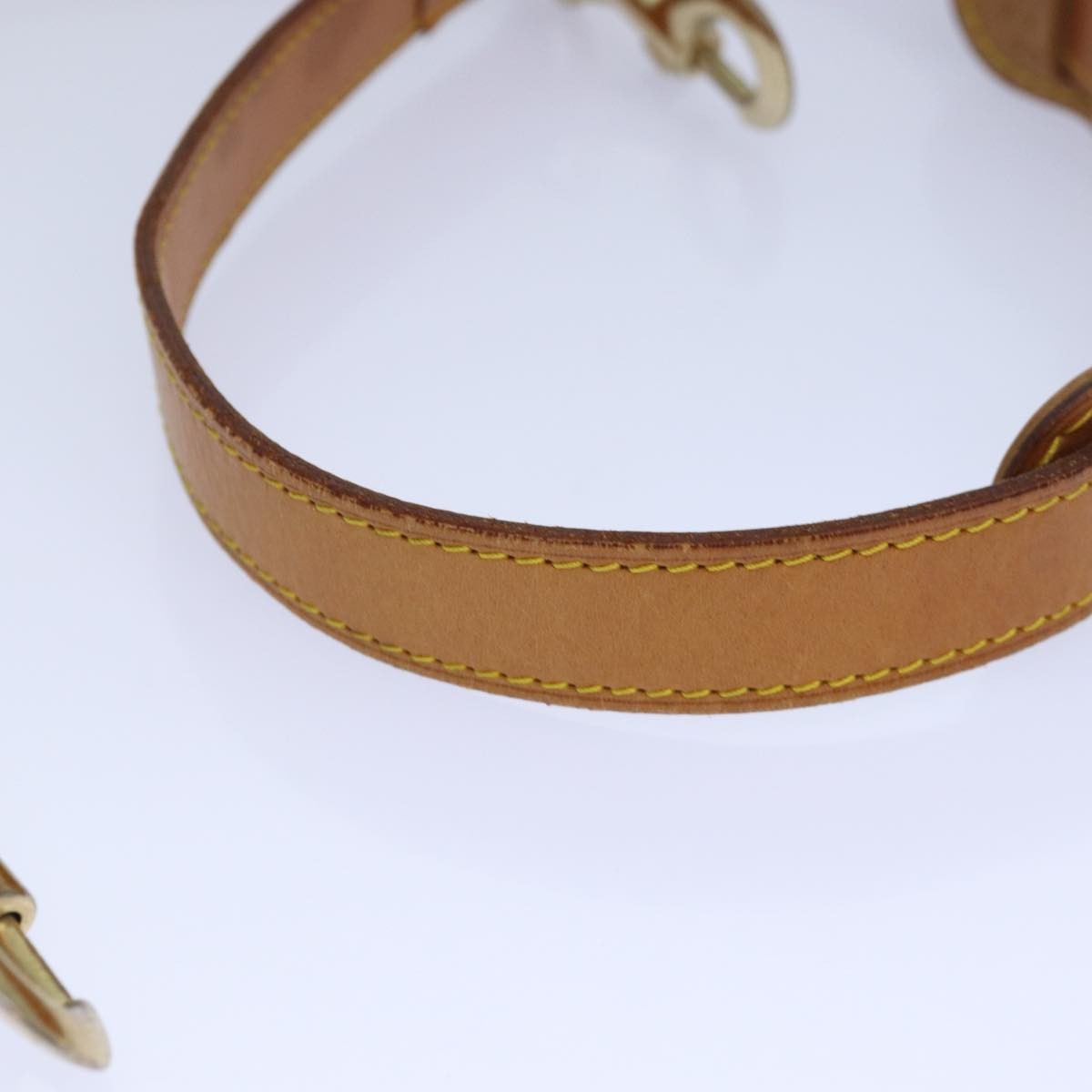 Louis Vuitton Adjustable Shoulder Strap Taiga Leather, BEIGE, LEATHER, Straps