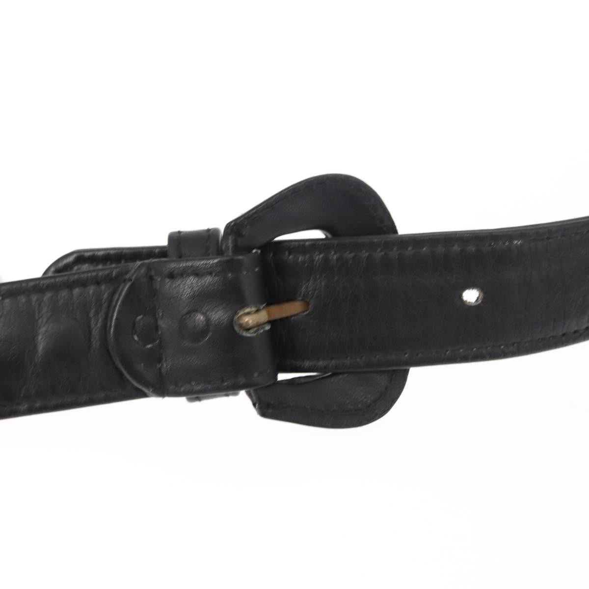 Chanel Vintage Flap Waist Bag Leather, BLACK, LEATHER, Clutche & pouche