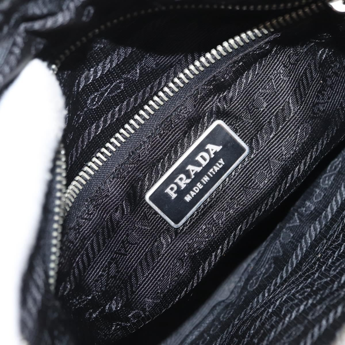 Prada Vintage Shoulder Bag Tessuto, BLACK, NYLON, Shoulder bag