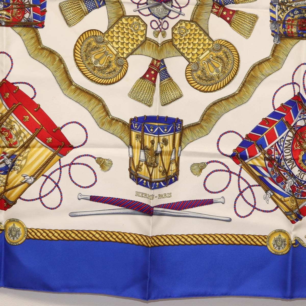 Hermes Carré 90 Silk multicolor, BLUE, SILK, Scarve & shawl