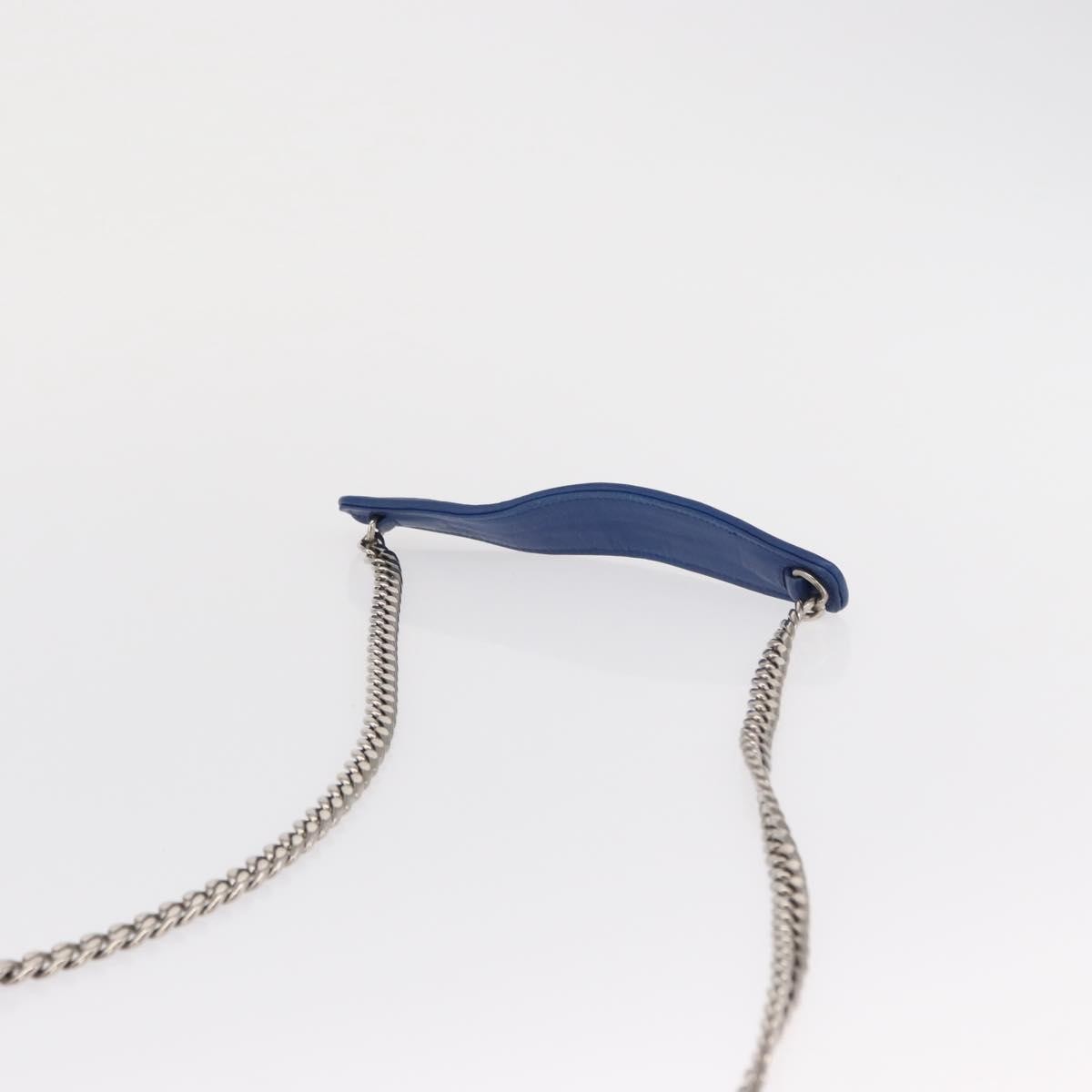 Miu Miu Madras Crystal Buckle Shoulder Bag Leather, Blue, Leather, Shoulder Bag