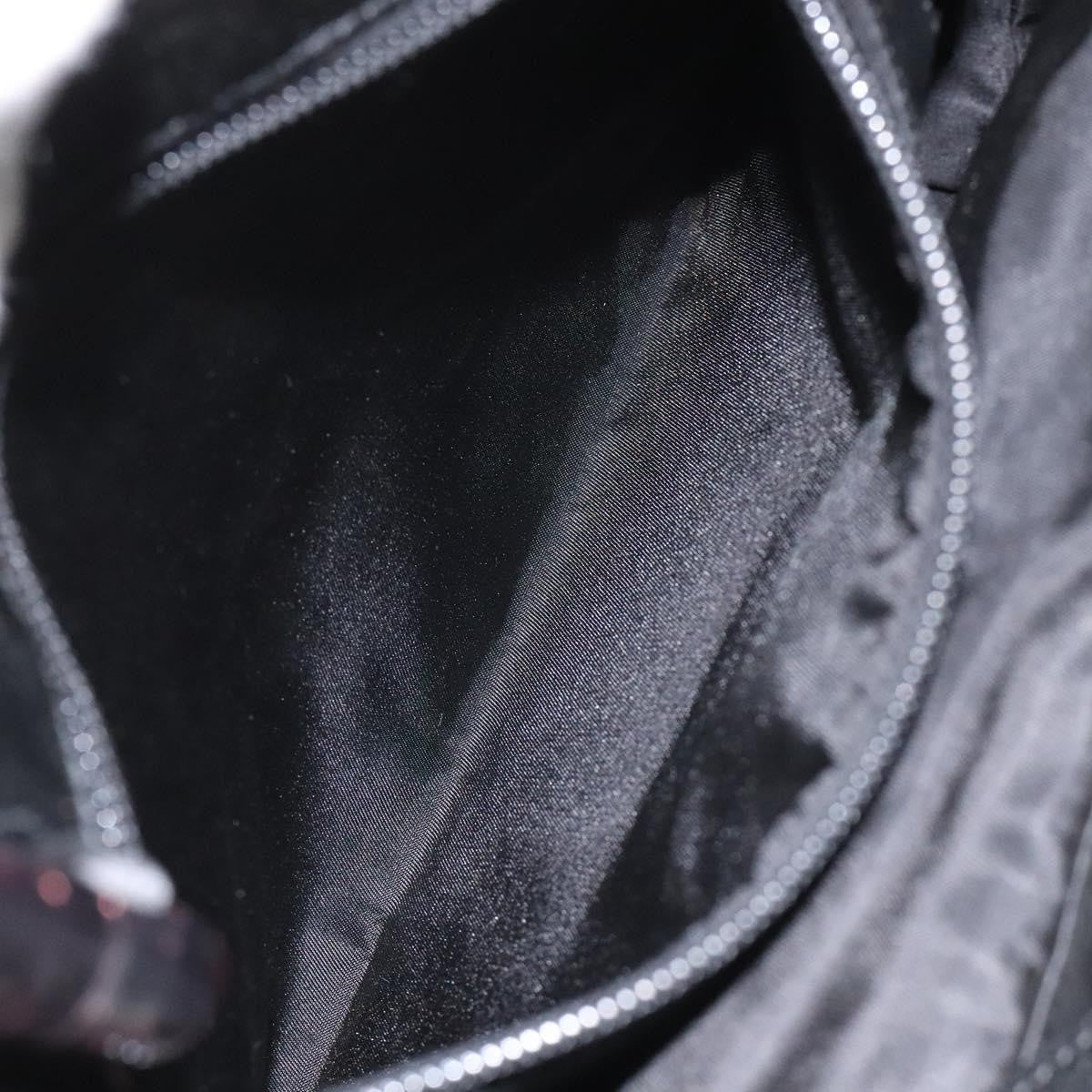 Prada Resin Handle Tote Satin, BLACK, SATIN, Tote bag