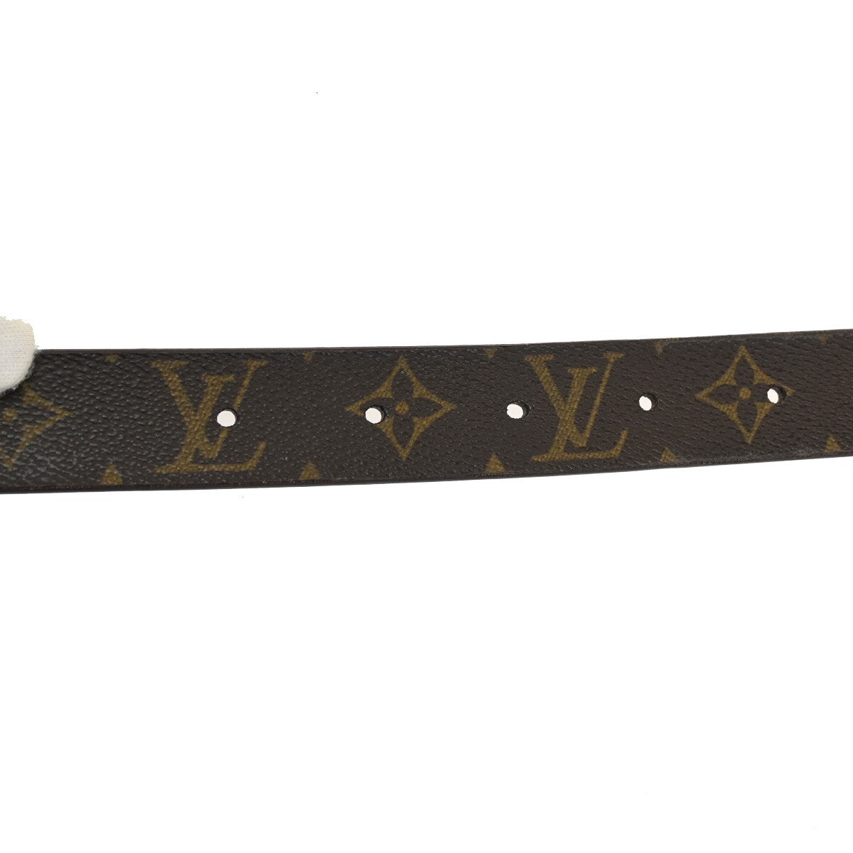 Louis Vuitton Ceinture Carre Belt Monogram Canvas, BROWN, CANVAS, Belts