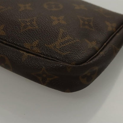 Louis Vuitton Pochette Accessoires Monogram Canvas, BROWN, CANVAS, Clutche & pouche