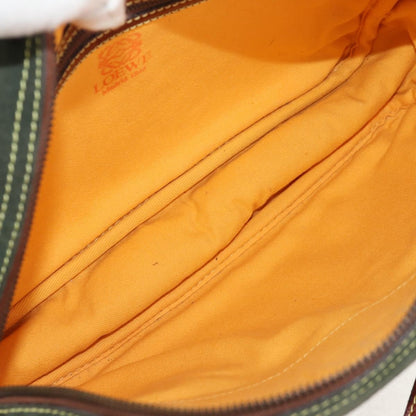 Loewe Anagram Shoulder Bag Suede, BROWN, SUEDE, Shoulder bag