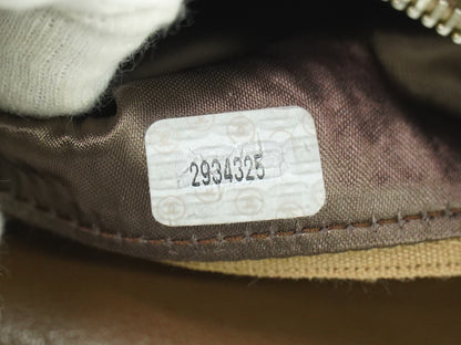 Chanel Vintage Camera bag Quilted Lambskin, BEIGE, LEATHER, Crossbody bag