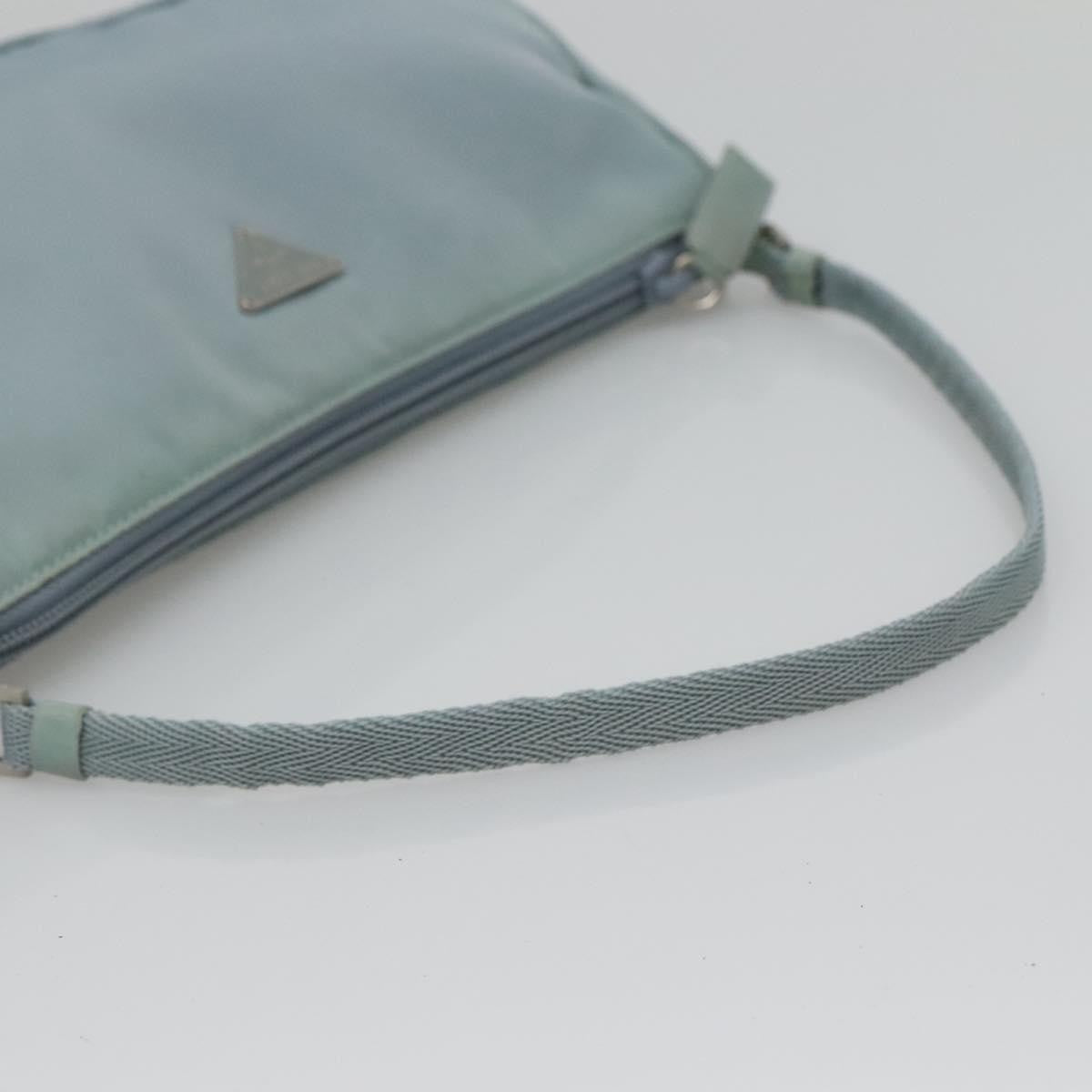 Prada Pochette Shoulder Bag Tessuto, BLUE, NYLON, Clutche & pouche
