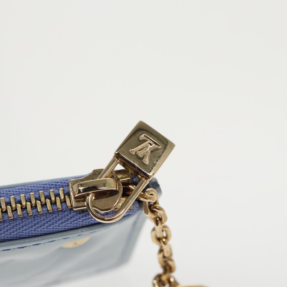 Louis Vuitton Pochette clés NM Monogram Vernis Patent Leather, PURPLE, PATENT_LEATHER, Wallets