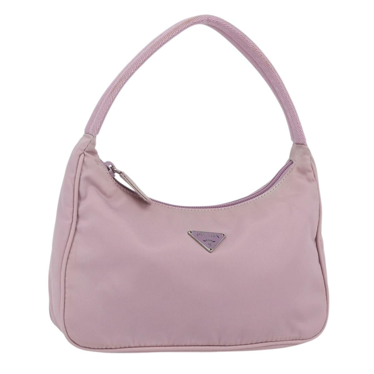 Prada Hobo Tessuto, PINK, NYLON, Handbag