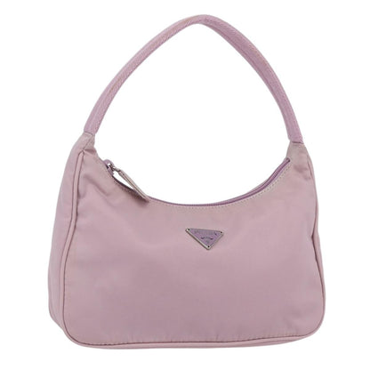 Prada Hobo Tessuto, PINK, NYLON, Handbag