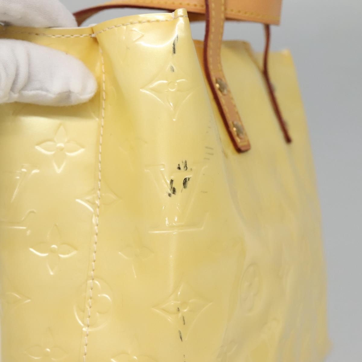 Louis Vuitton Reade Handbag Monogram Vernis, ECRU, PATENT_LEATHER, Handbag