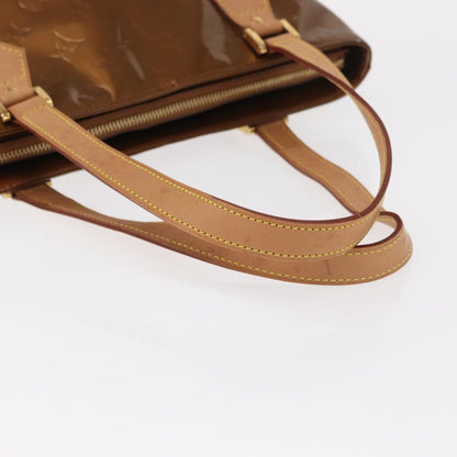 Louis Vuitton Houston Handbag Monogram Vernis, BROWN, PATENT_LEATHER, Handbag