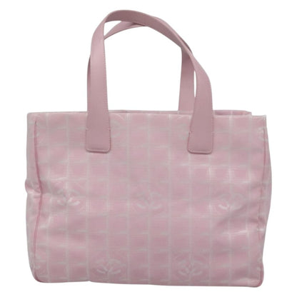 Chanel Travel Line Tote Nylon, PINK, NYLON, Tote bag