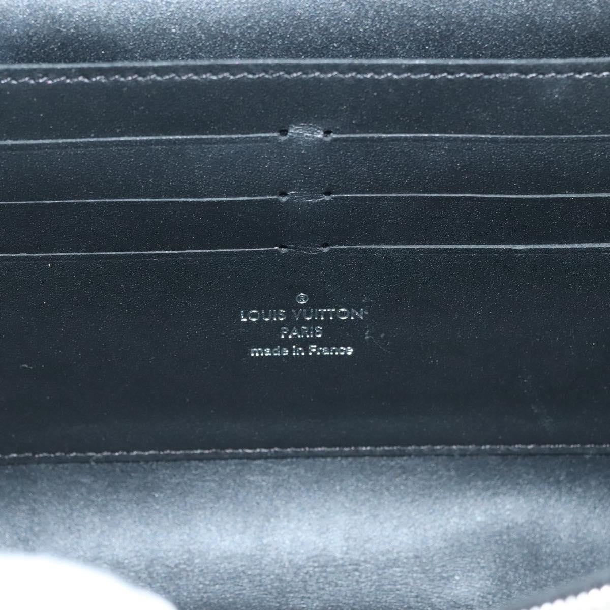 Louis Vuitton Twist Chain Wallet Limited Edition Printed Leather, BLACK, LEATHER, Clutche & pouche