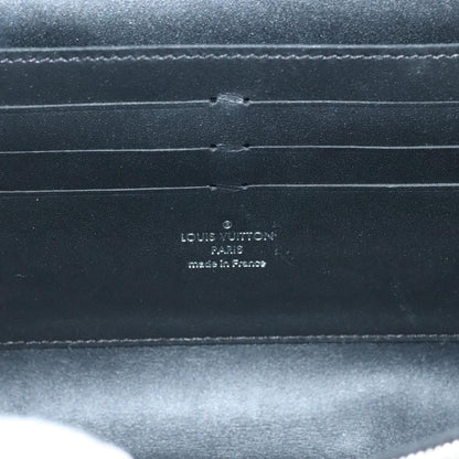 Louis Vuitton Twist Chain Wallet Limited Edition Printed Leather, BLACK, LEATHER, Clutche & pouche