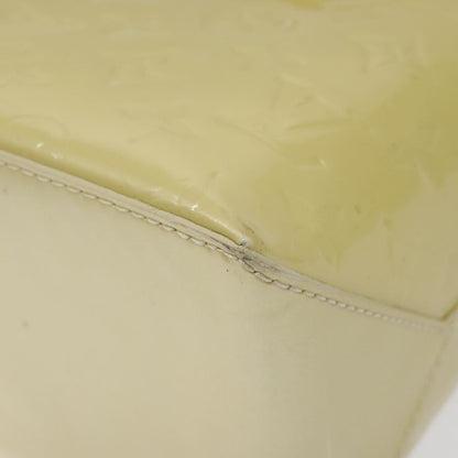 Louis Vuitton Wilshire Handbag Monogram Vernis, YELLOW, PATENT_LEATHER, Handbag