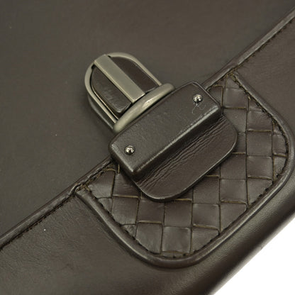 Bottega Veneta Intrecciato Handbag Leather, BROWN, LEATHER, Handbag