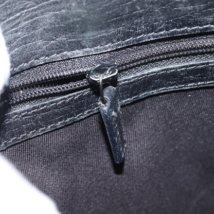 Gucci Vintage Bamboo Handle Bag Canvas, BLACK, CANVAS, Tote bag