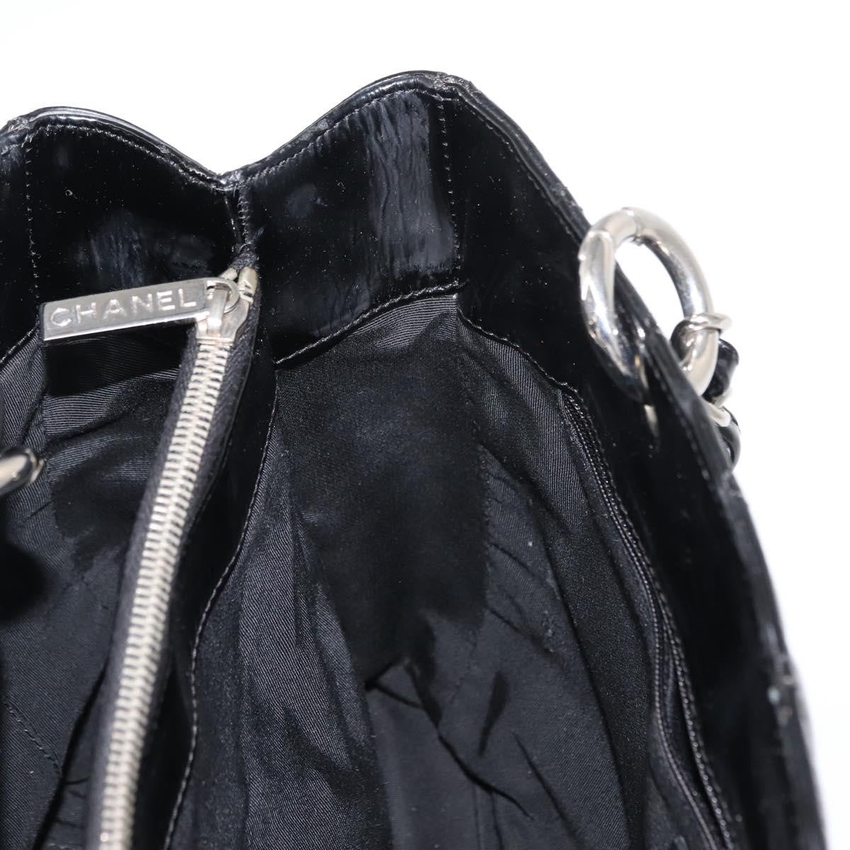 Chanel Grand Shopping Tote Quilted Patent, BLACK, PATENT_LEATHER, Tote bag