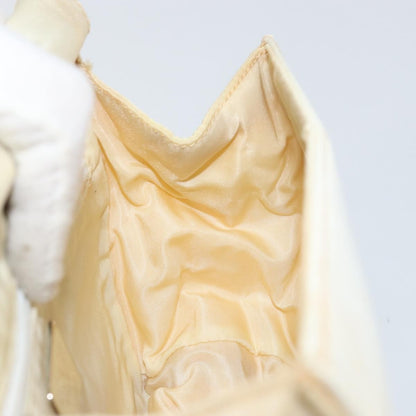 Prada Vintage Shoulder Bag Leather, WHITE, LEATHER, Shoulder bag