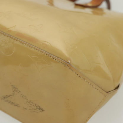 Louis Vuitton Reade Handbag Monogram Vernis, BEIGE, PATENT_LEATHER, Handbag