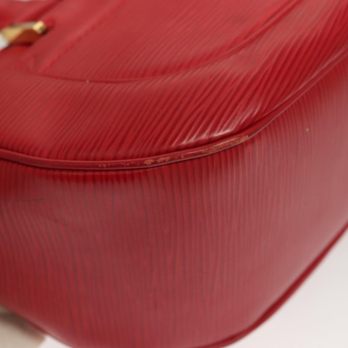 Louis Vuitton Danura Handbag Epi, RED, LEATHER, Handbag