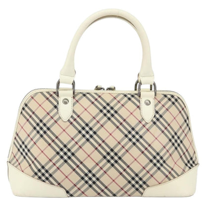 Burberry Nova Check Handbag Nova Check Canvas, BEIGE, CANVAS, Handbag