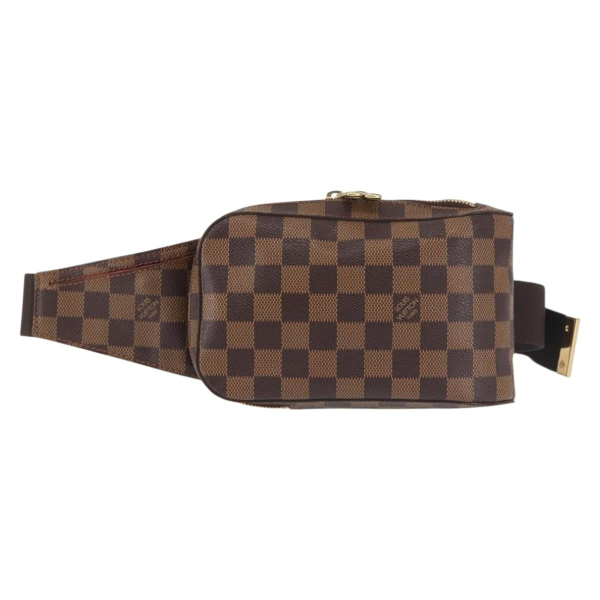 Louis Vuitton Geronimos Waist Bag Damier, BROWN, CANVAS, Shoulder bag